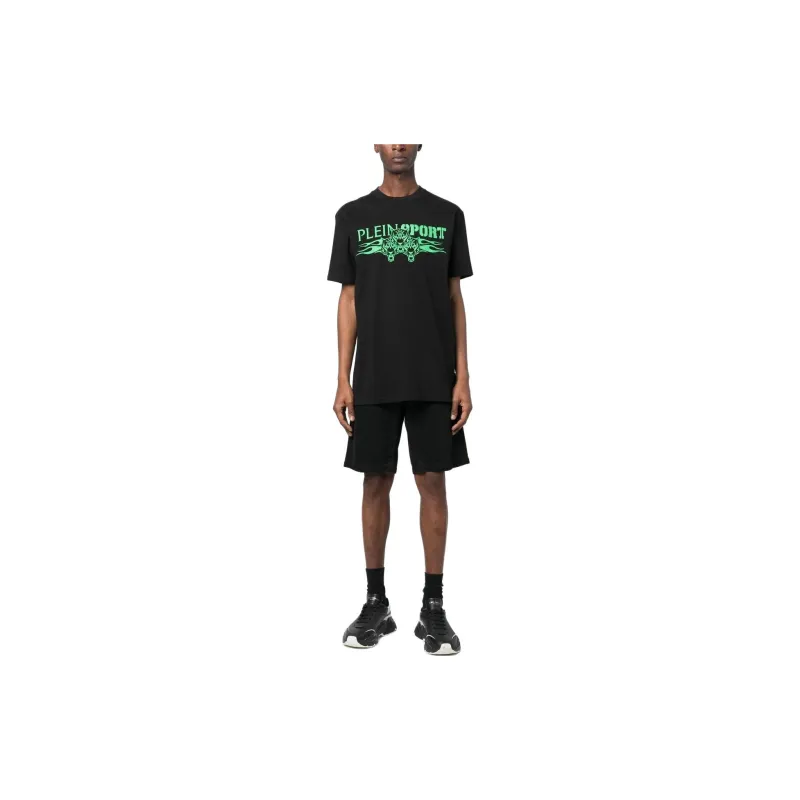 PLEIN SPORT SS23 T Shirt Men's Black-1