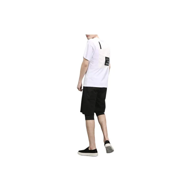 RAYSHOW Casual Shorts Men's Black-1