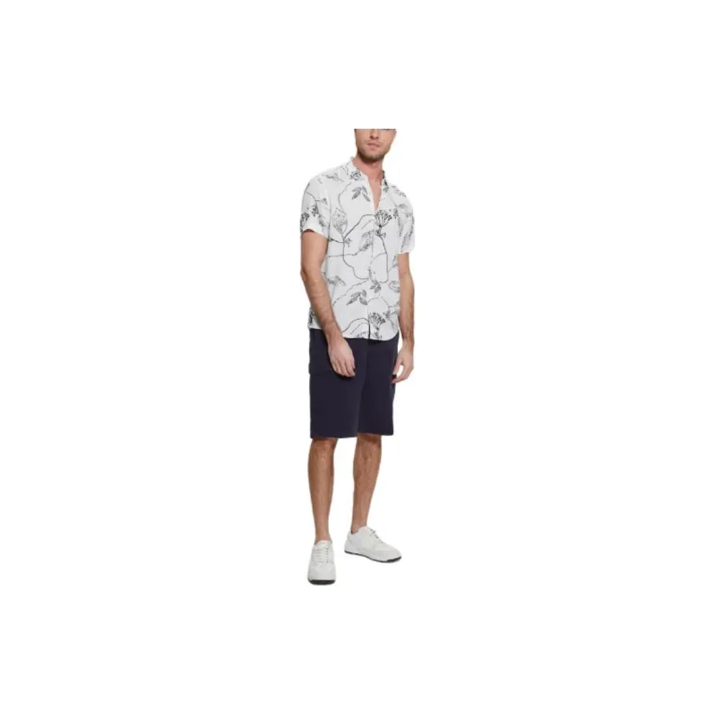 GUESS Shirts Men White-2