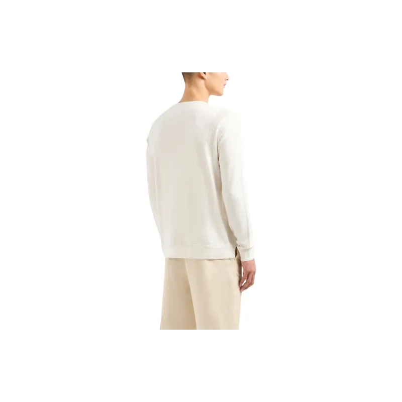 ARMANI EXCHANGE SS24 Knitwear Men's White-2