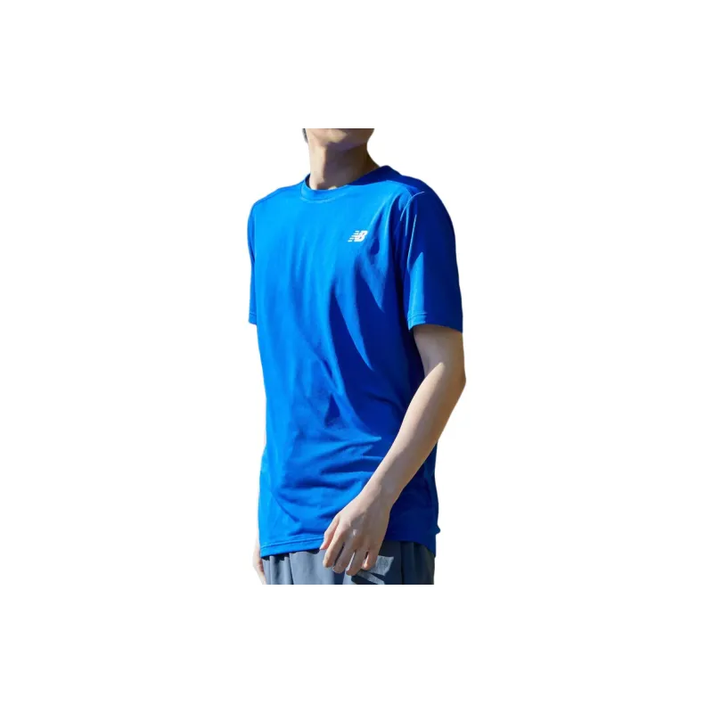 New Balance T Shirts Men Blue-2