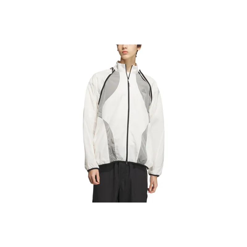 Adidas Future Style Woven Jacket Jackets Coats Men's Pink White-2