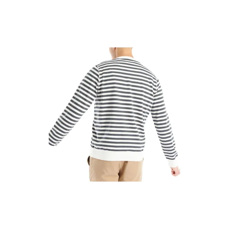 BARBOUR Sweatshirts Men Charcoal Gray Stripes-2