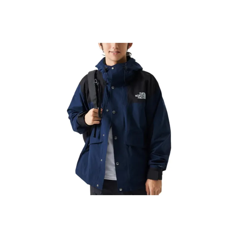THE NORTH FACE Windbreaker Jackets Men Dark Blue-3