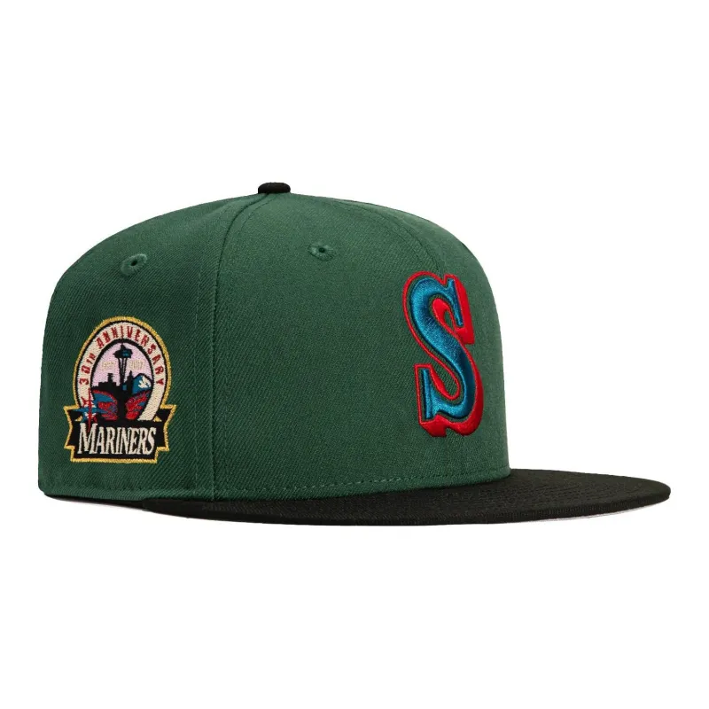 New Era Polyester Baseball Caps Unisex Green-1