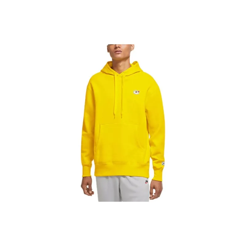 Nike Sweatshirts Men European Leather Yellow-2