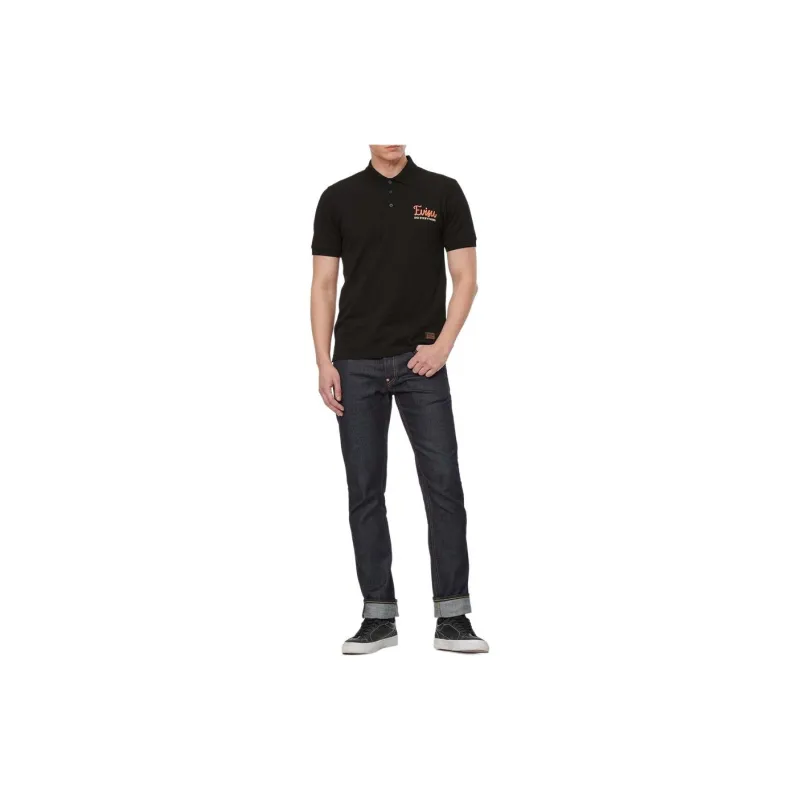 EVISU Polo Shirts Men Black-5