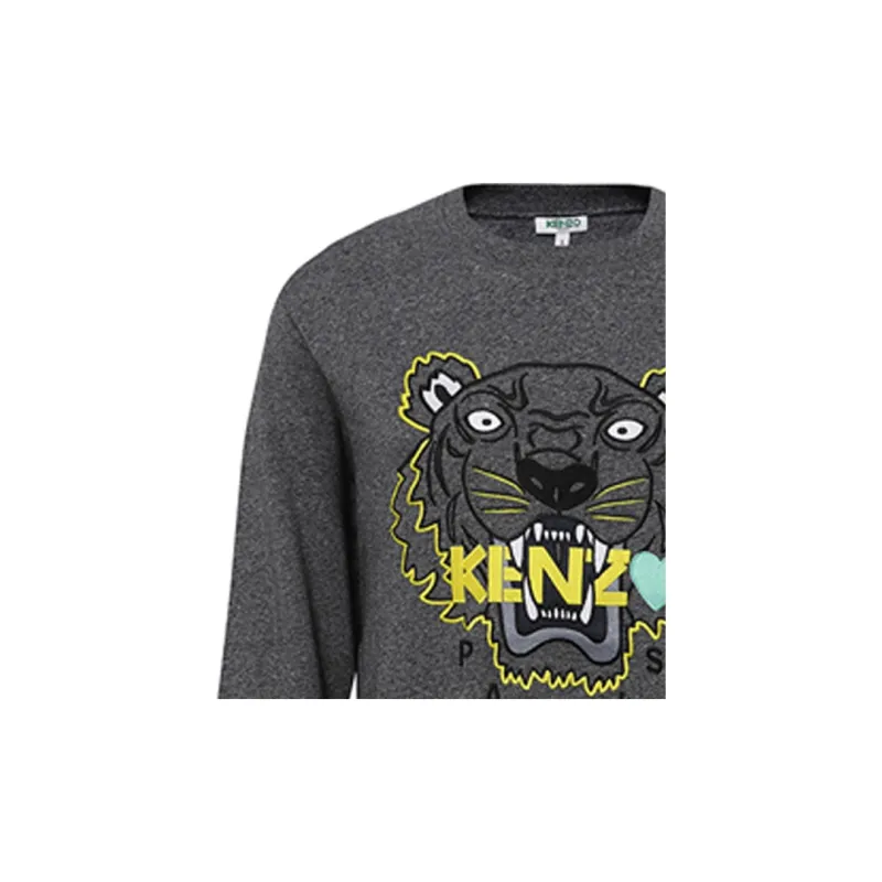 KENZO Sweatshirts Men Dark Gray-5