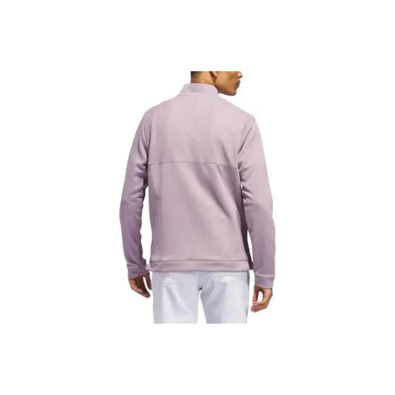 Adidas Ultlmate Textured QuarterZip Jackets Coats Men's Light Pink-2