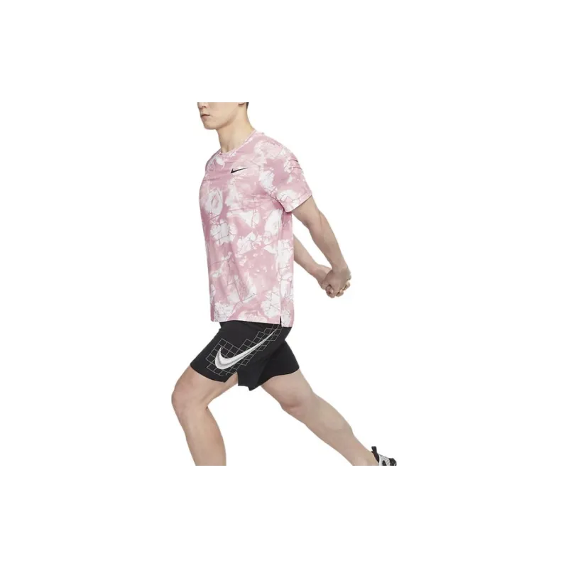 Nike T Shirts Men Pink-2