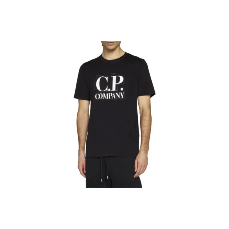 C.P.Company T Shirts Men Black-2