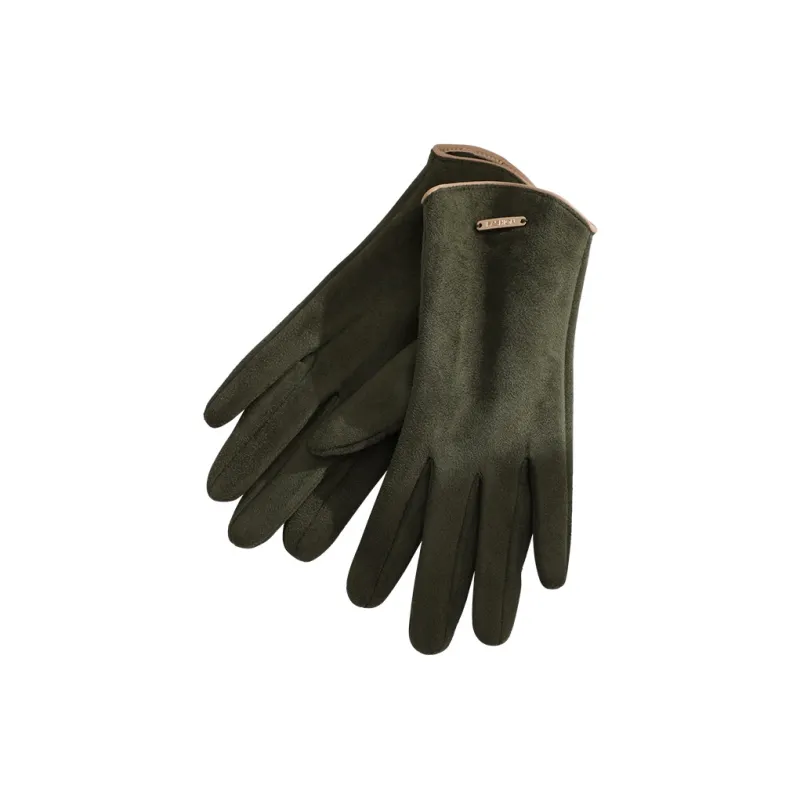 NANJIREN Autumn And Winter Models Warm Gloves Women's-5