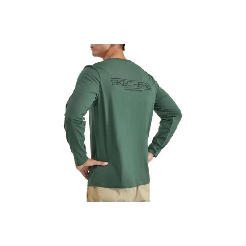 Skechers T Shirt Men's Shrub Green-2