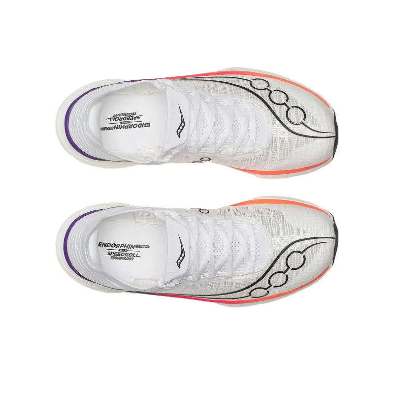 Saucony Endorphin Elite 2 White ViZiRed-3