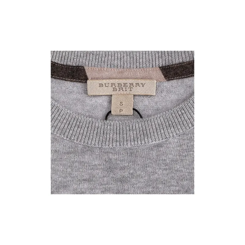 Burberry Knitwear Men's Light Gray-4