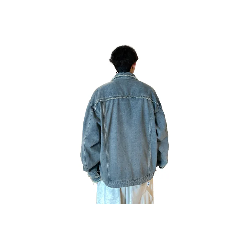 YATSI Denim Jackets Unisex-4