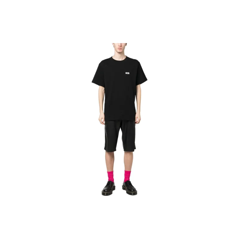 GCDS Logo print Detail T shirt-1