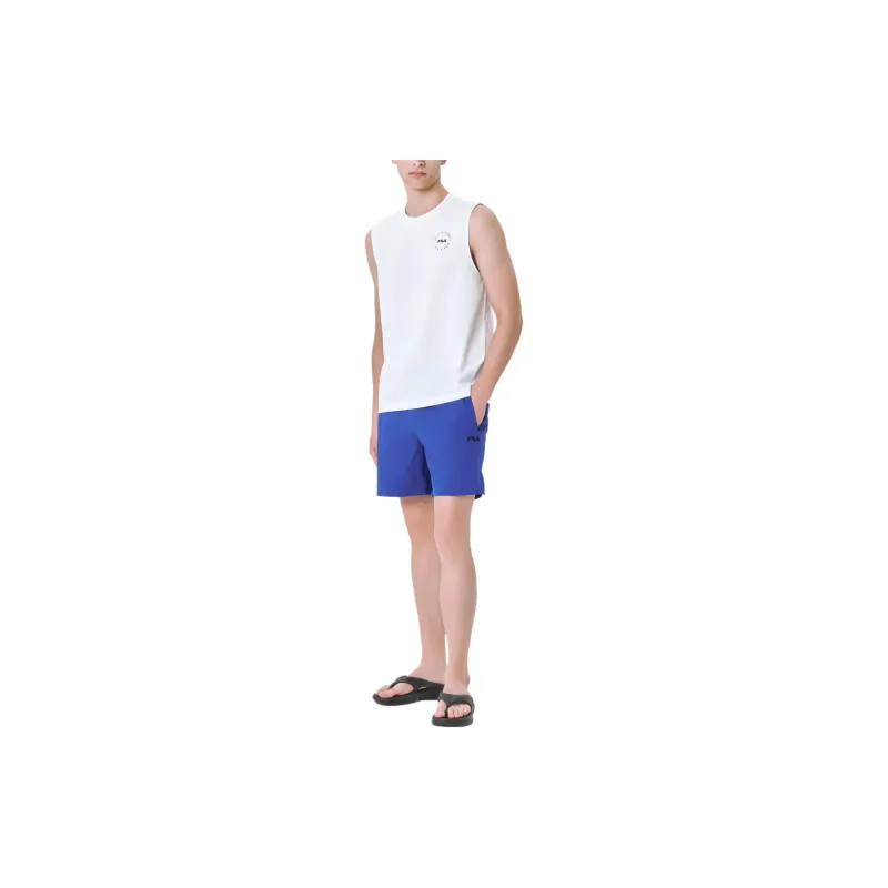 FILA Tank Tops Men White-3