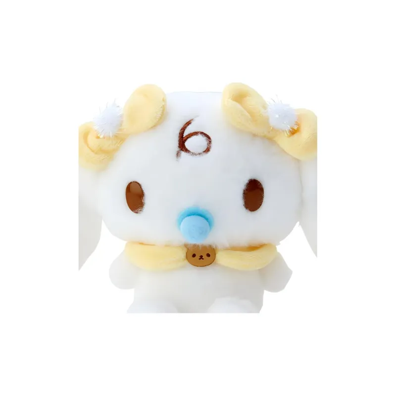 Sanrio Cinnamoroll Double Bowknot Collection, Milk Dolls Plush Doll 14cm Height-5