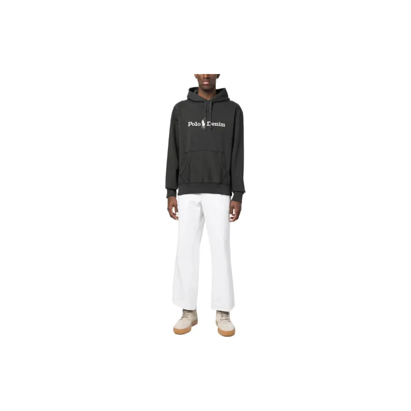 Polo Ralph Lauren Logo print Drawstring Hoodie-1