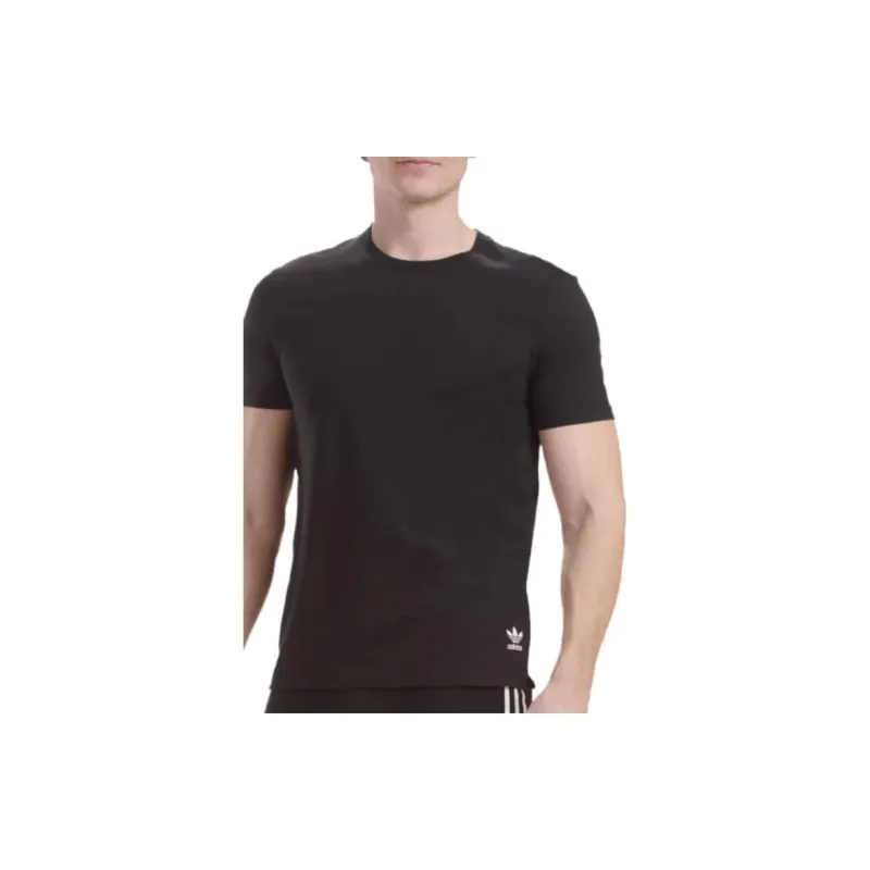 Adidas T-Shirts Men 2 Pack Black+Gray-4