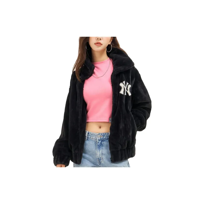 MLB Velvet Jackets Unisex Black-2