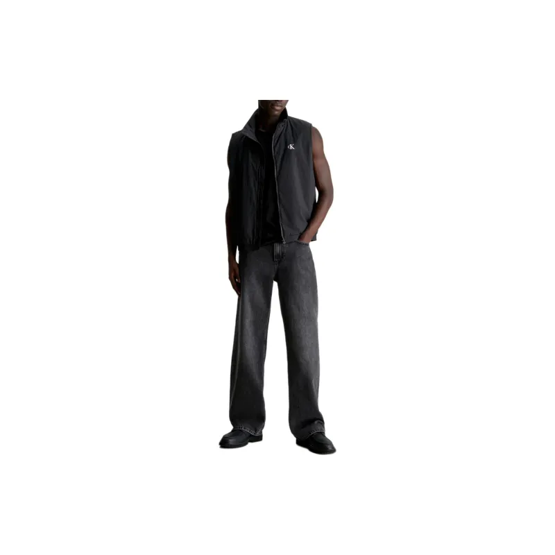 CALVIN KLEIN Tank Top Europe Version Men's Black-1