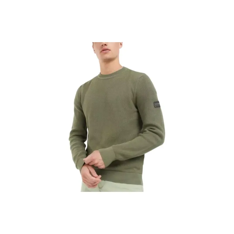 BARBOUR Crewneck Knitted Jumper-2