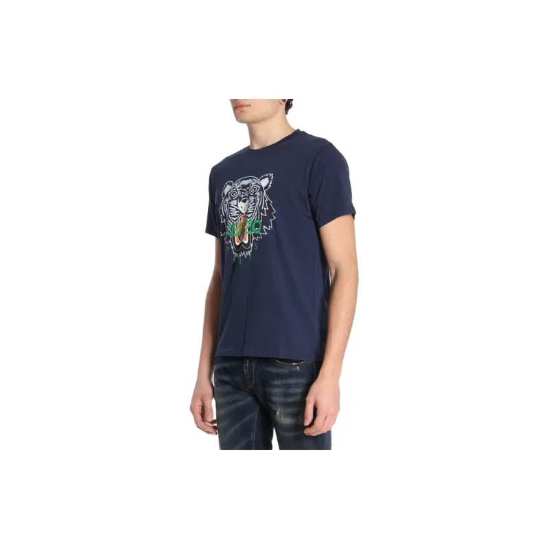 KENZO T-Shirts Men Dark Blue-5
