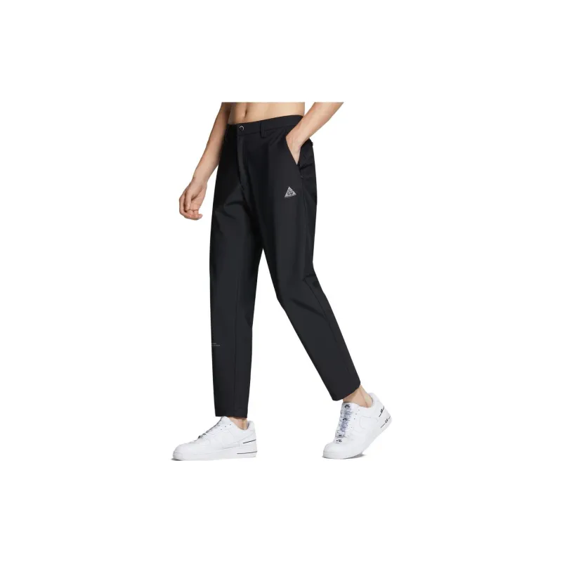 SEPTWOLVES Casual Pants Men Black 001-4