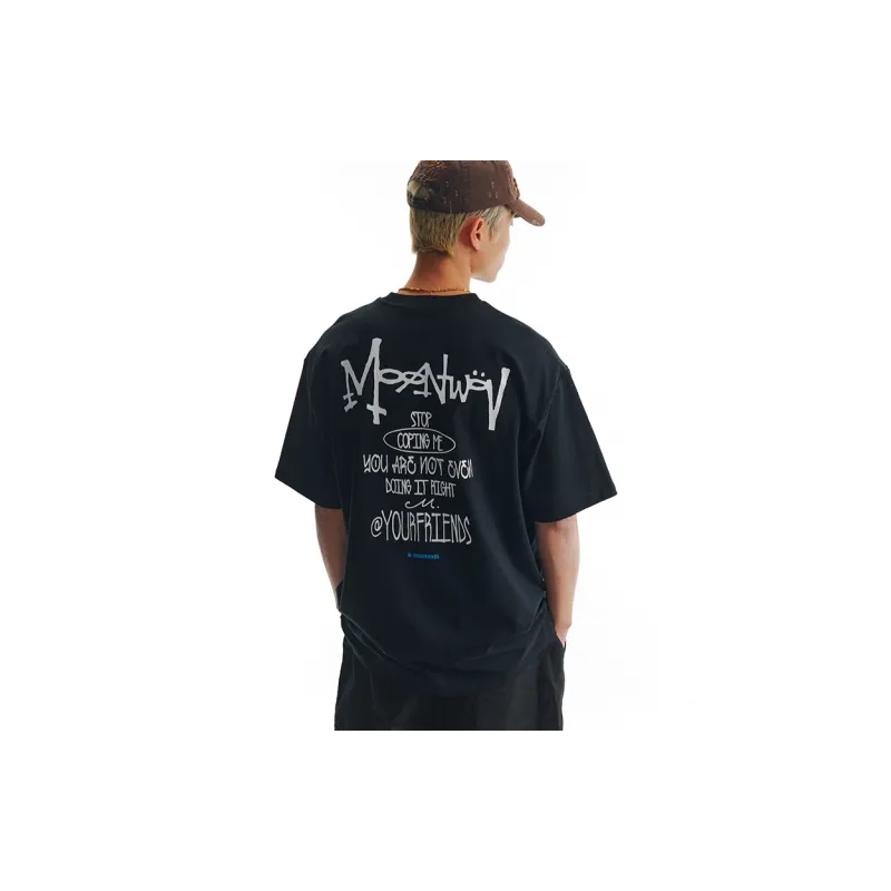 MOONWAV Short Sleeved T Shirts Unisex-3