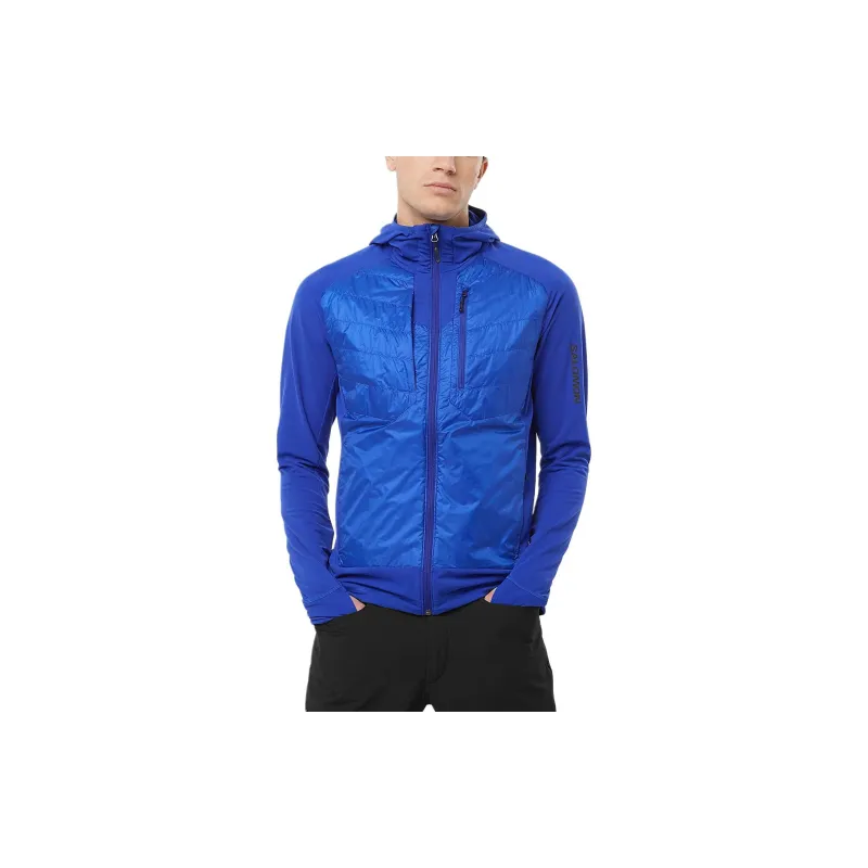 SALOMON ELIXIR HYBRID Jackets Coats Men's Sea Blue-1