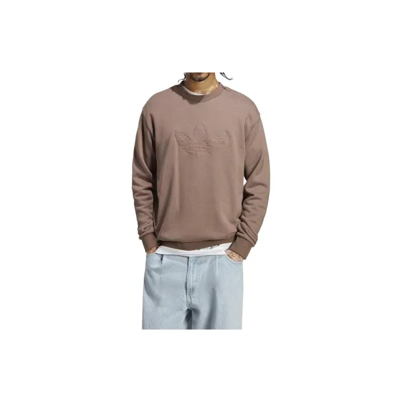 Adidas Mono Crew T-Shirt Men's Coffee-2