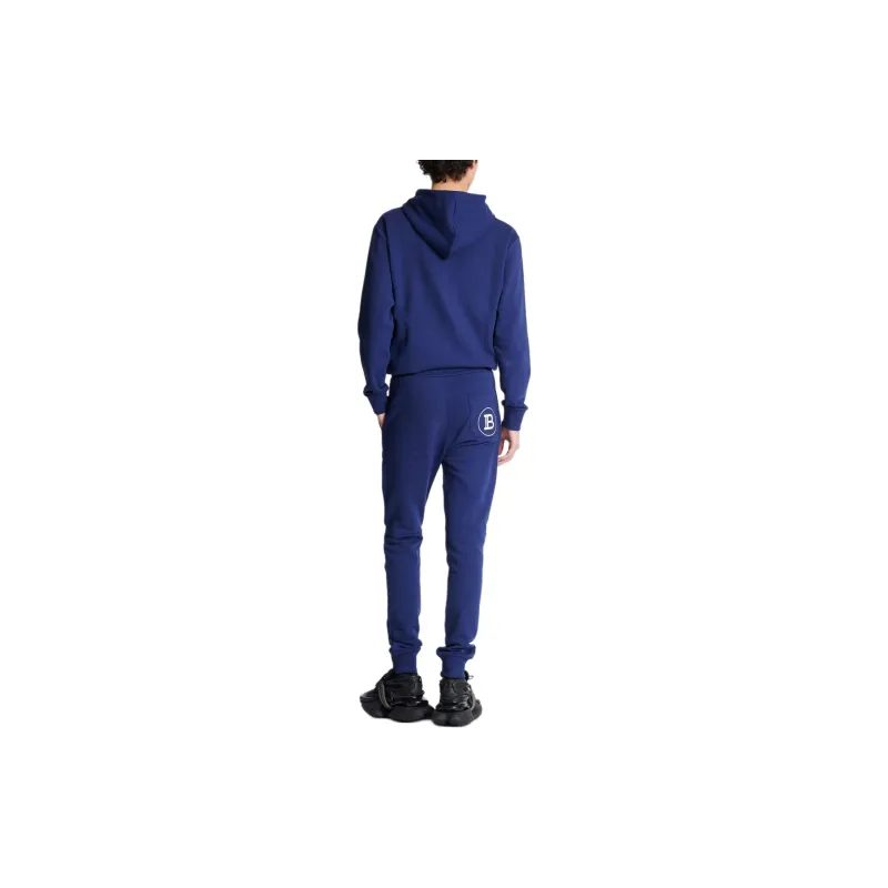 BALMAIN Logo Printed Drawstring Track Pants-3
