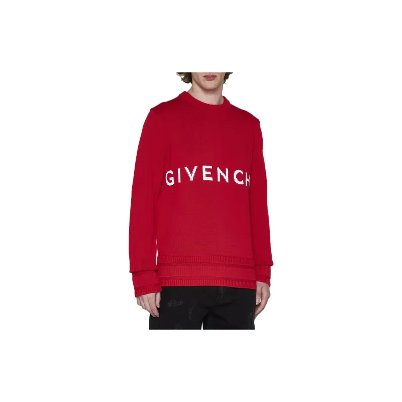 GIVENCHY SS23 Sweater Men's Red-2