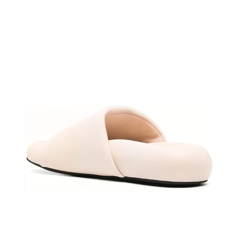 MARNI Padded Leather Slides-2