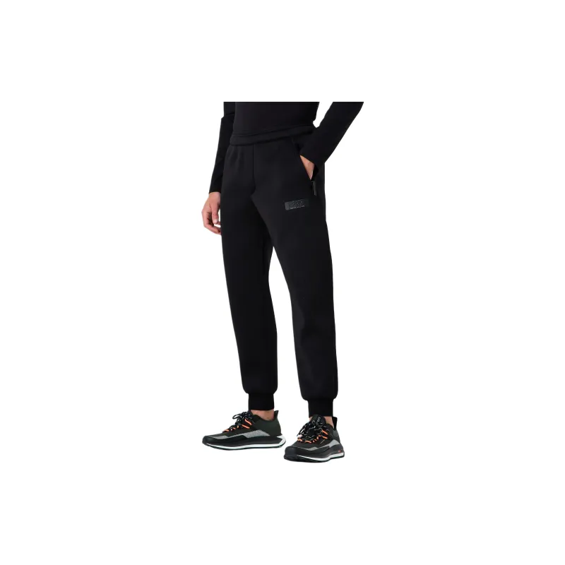 EMPORIO ARMANI EA7 SS24 Sports Pants Men's Black-3