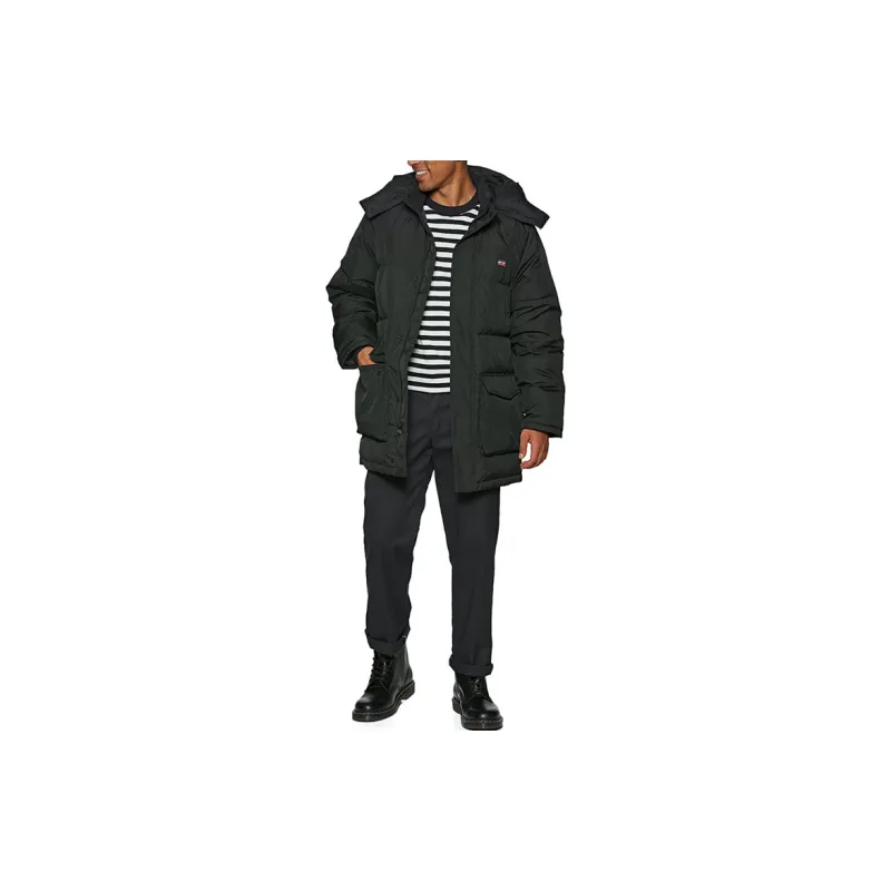 Levis Down Jackets Men Black-2