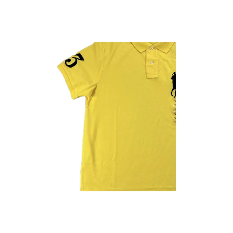 Polo Ralph Lauren Polo Shirts Men Yellow-5