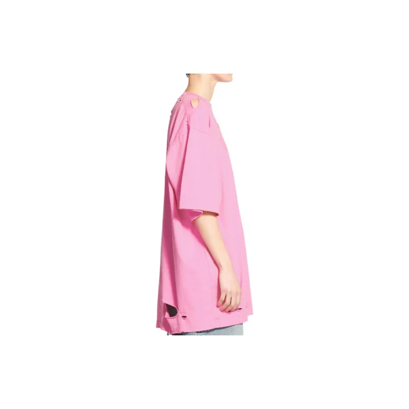 Balenciaga FW22 T-Shirt Unisex Pink-8