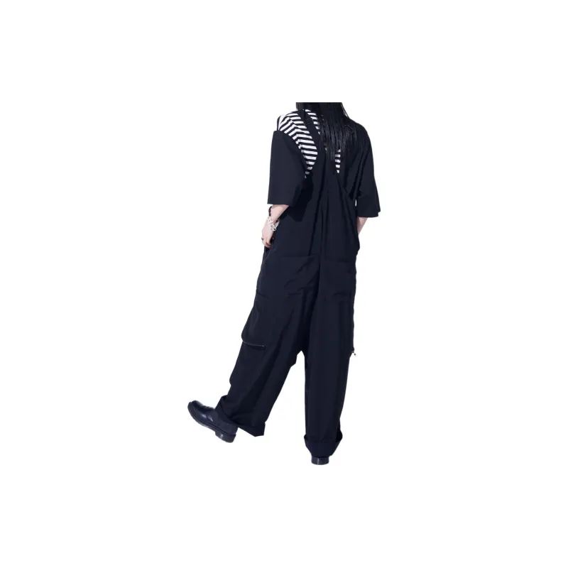 Yohji Yamamoto S'YTE SS24 Jumpsuit Unisex Black-5