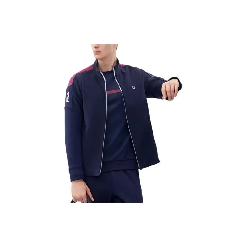 FILA Athletics Jackets Men Royal Blue-3