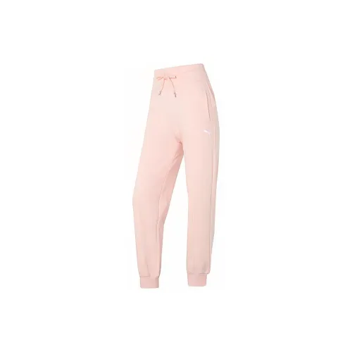 PUMA Knitted Sweatpants Women's Pink