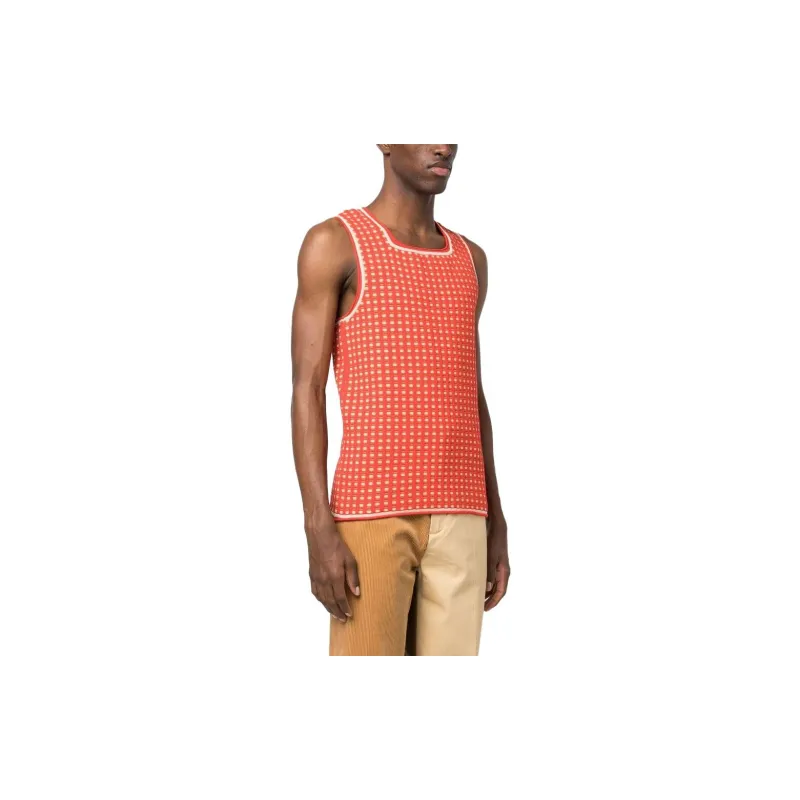 Jacquemus Tank Tops Men Red-3