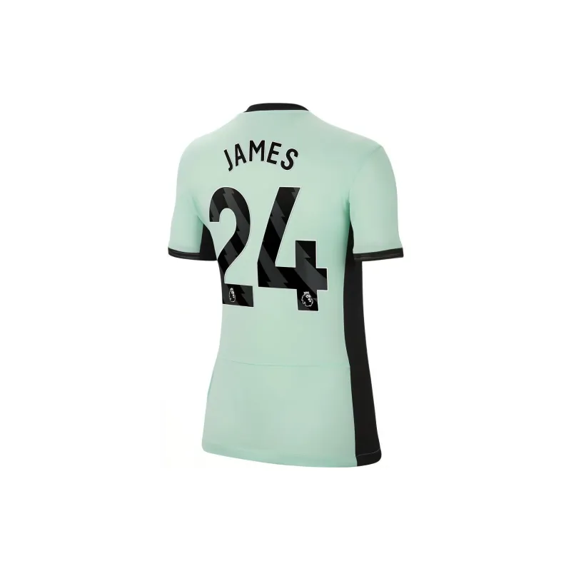 Nike Dri-FIT Reece James Chelsea 2023/24 Stadium Third Soccer Jerseys Women's Mint-1