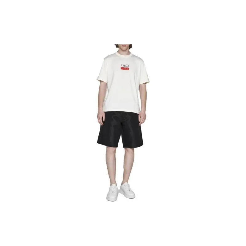 HERON PRESTON Logo-print Cotton T-shirt-2