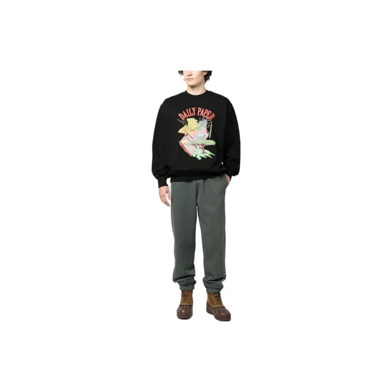 Daily Paper Sweatshirts Men Black-1