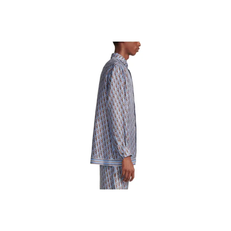 DIOR Oblique Long Sleeved Shirt-5