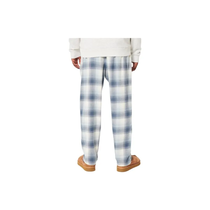 Hollister Casual Pants Men's Slate Gray Check-2