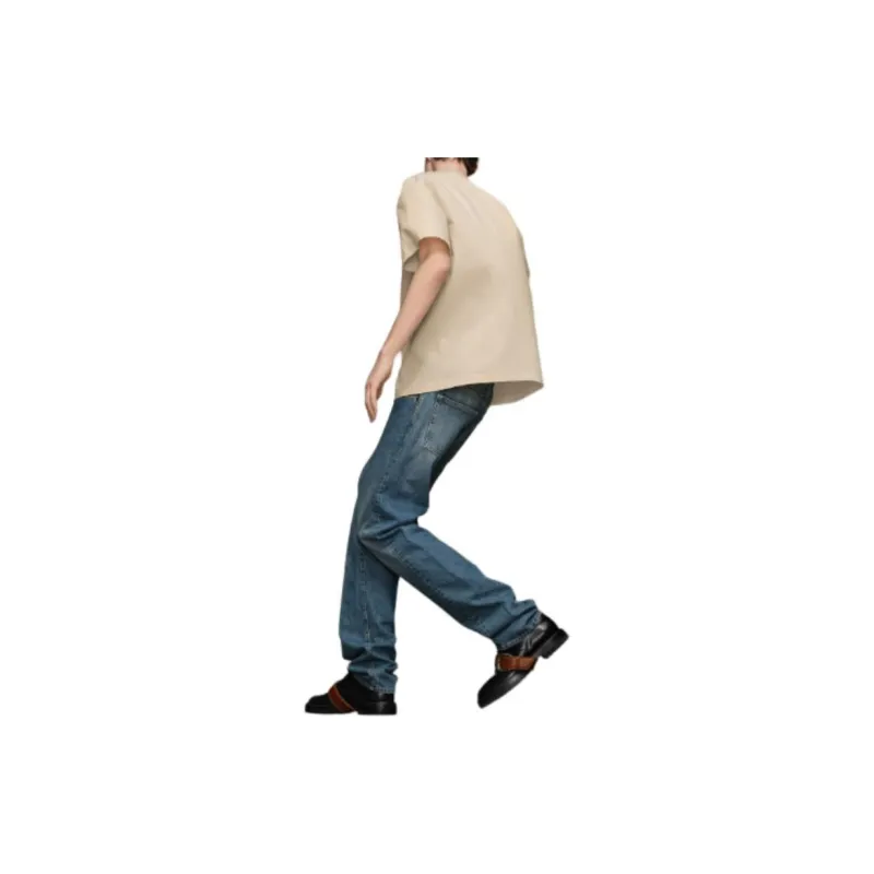 Maison Margiela Logo Embroidered T Shirt-2